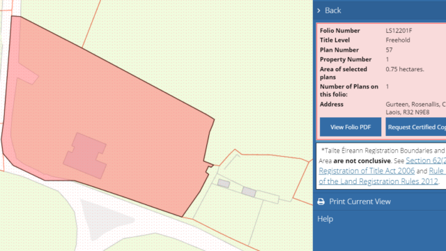 Folio map